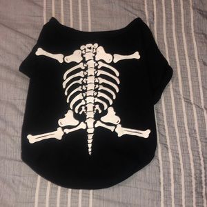 Skeleton Glow in the Dark Dog/Cat Suit